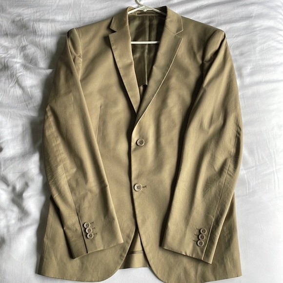 Theory khaki blazer. Size 40R - Picture 1 of 2